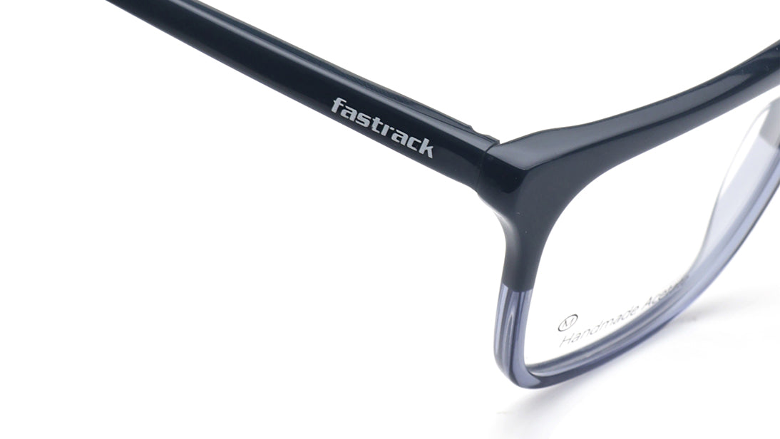 Grey Square Rimmed Eyeglasses for Men