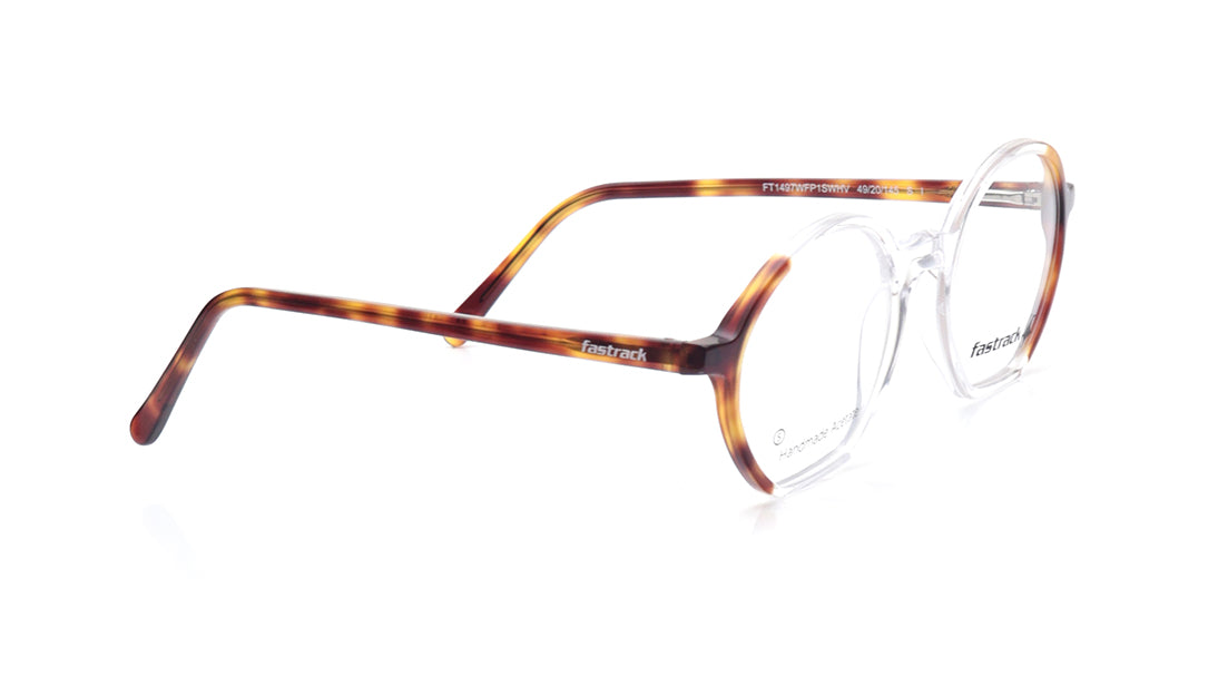 Transparent Round Rimmed Eyeglasses for Women
