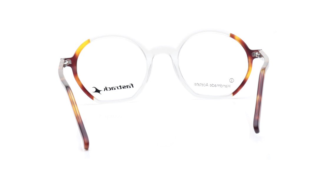 Transparent Round Rimmed Eyeglasses for Women