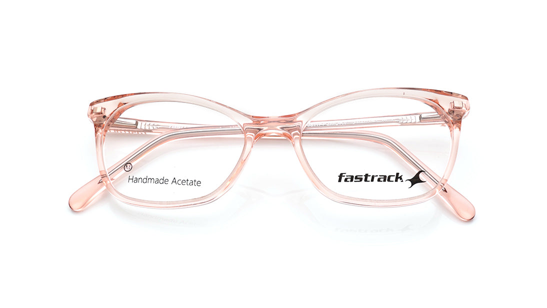 Orange CatEye Rimmed Eyeglasses for Women