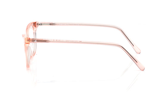 Orange CatEye Rimmed Eyeglasses for Women