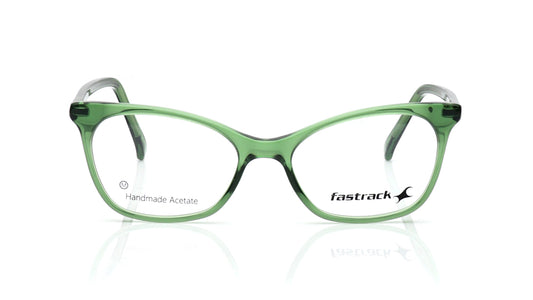 Green CatEye Rimmed Eyeglasses for Women