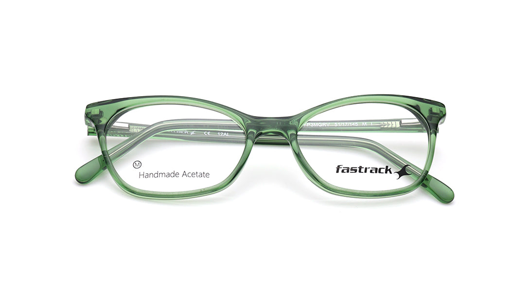 Green CatEye Rimmed Eyeglasses for Women