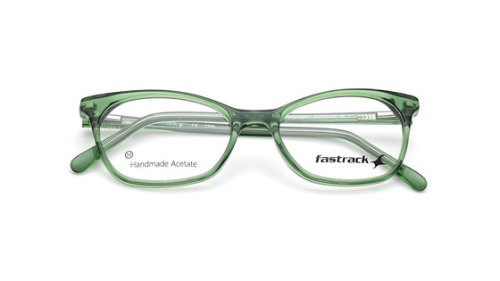 Green CatEye Rimmed Eyeglasses for Women