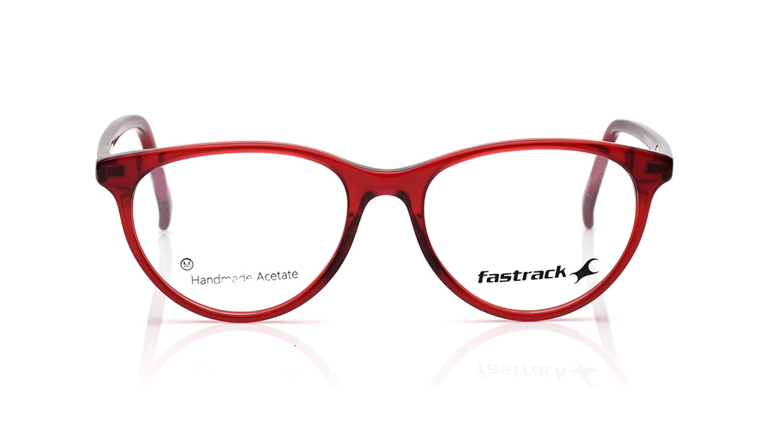 Red CatEye Rimmed Eyeglasses for Women