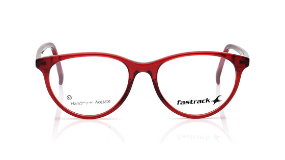 Red CatEye Rimmed Eyeglasses for Women