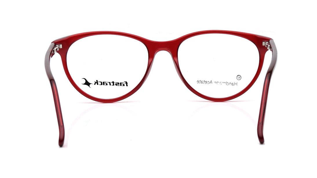 Red CatEye Rimmed Eyeglasses for Women
