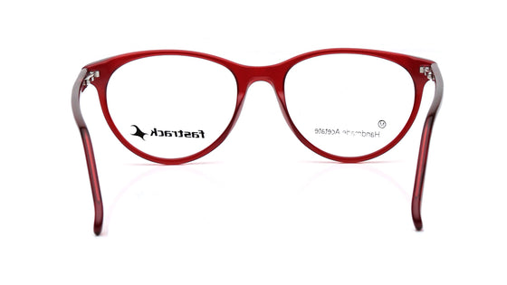 Red CatEye Rimmed Eyeglasses for Women