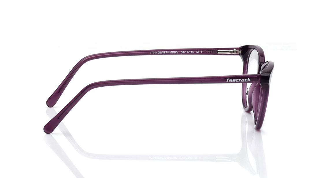 Purple CatEye Rimmed Eyeglasses for Women