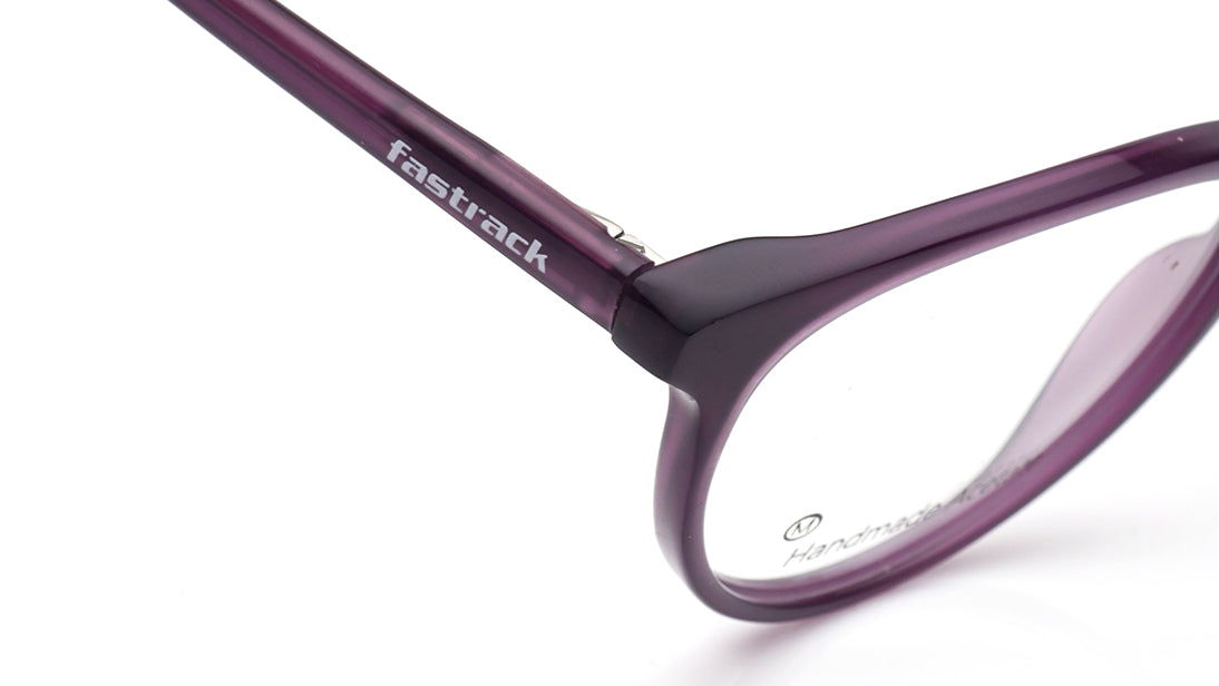 Purple CatEye Rimmed Eyeglasses for Women