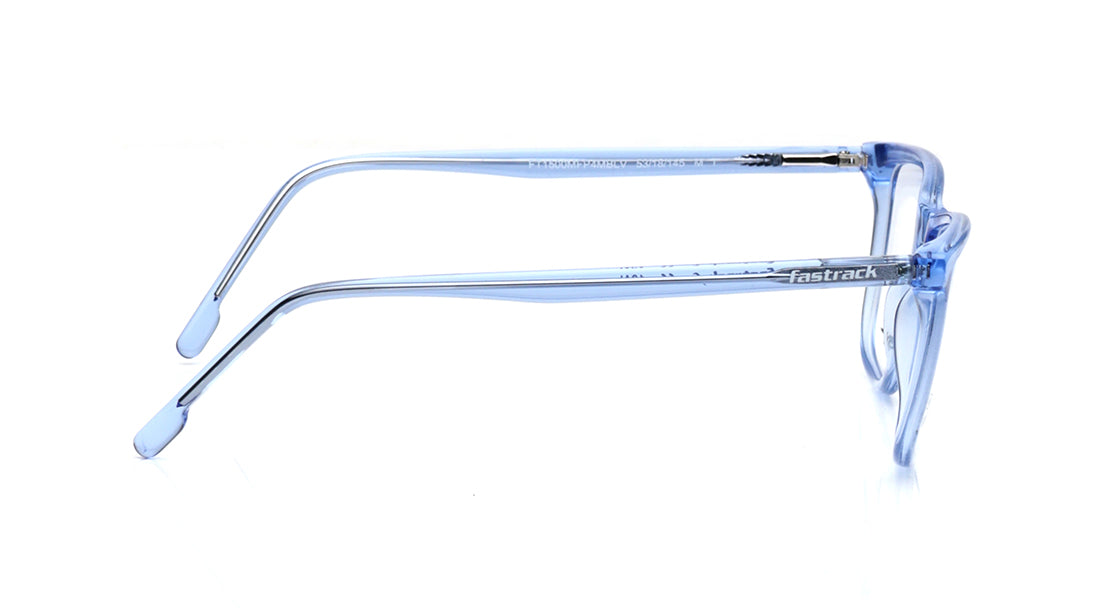 Blue Square Rimmed Eyeglasses for Men
