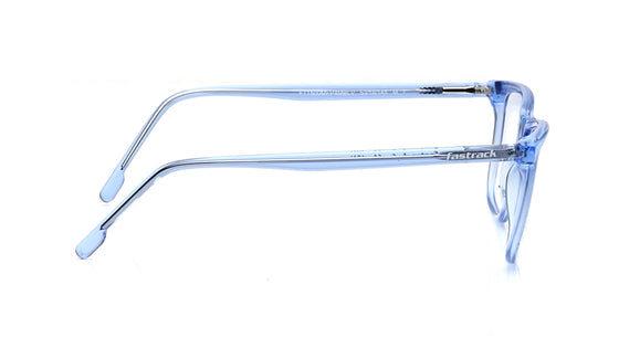 Blue Square Rimmed Eyeglasses for Men