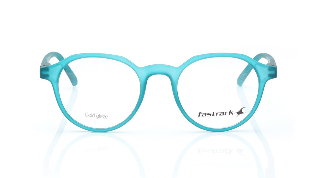 Geometric Green Rimmed Eyeglasses for Men and Women