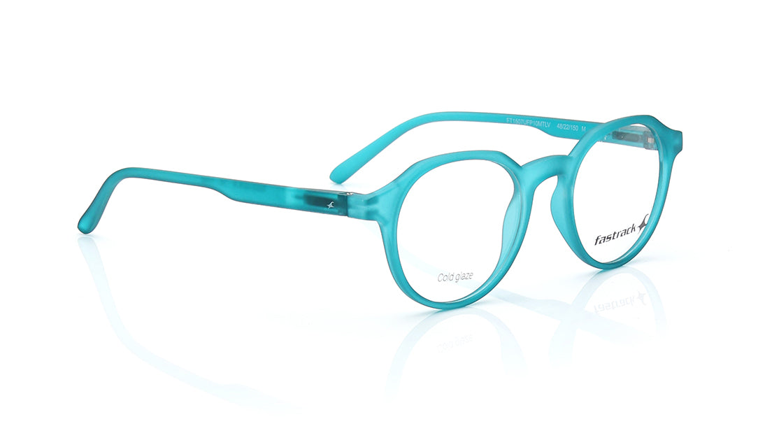 Geometric Green Rimmed Eyeglasses for Men and Women