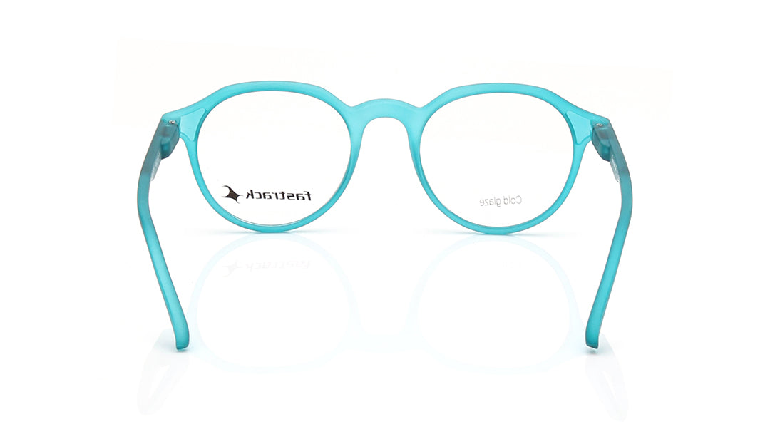 Geometric Green Rimmed Eyeglasses for Men and Women