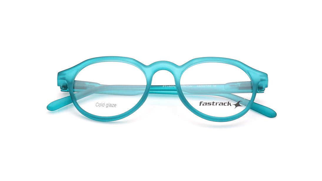 Geometric Green Rimmed Eyeglasses for Men and Women
