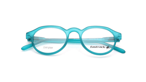 Geometric Green Rimmed Eyeglasses for Men and Women
