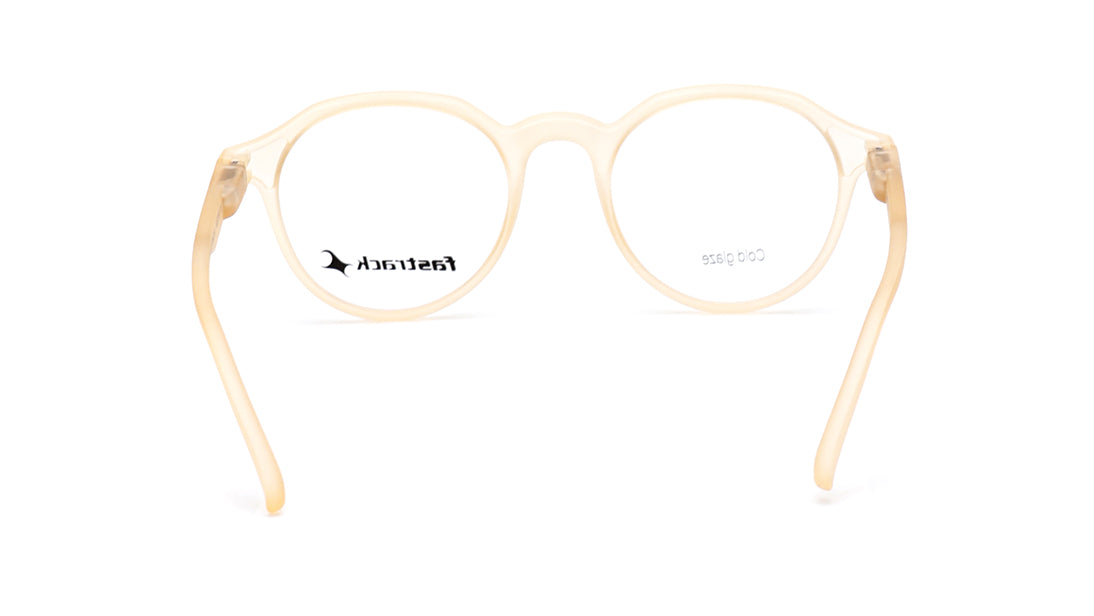 Orange Round Rimmed Eyeglasses for Men and Women