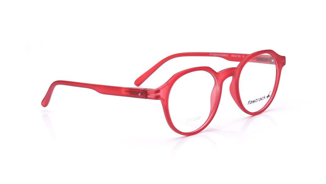 Red Round Rimmed Eyeglasses for Men and Women