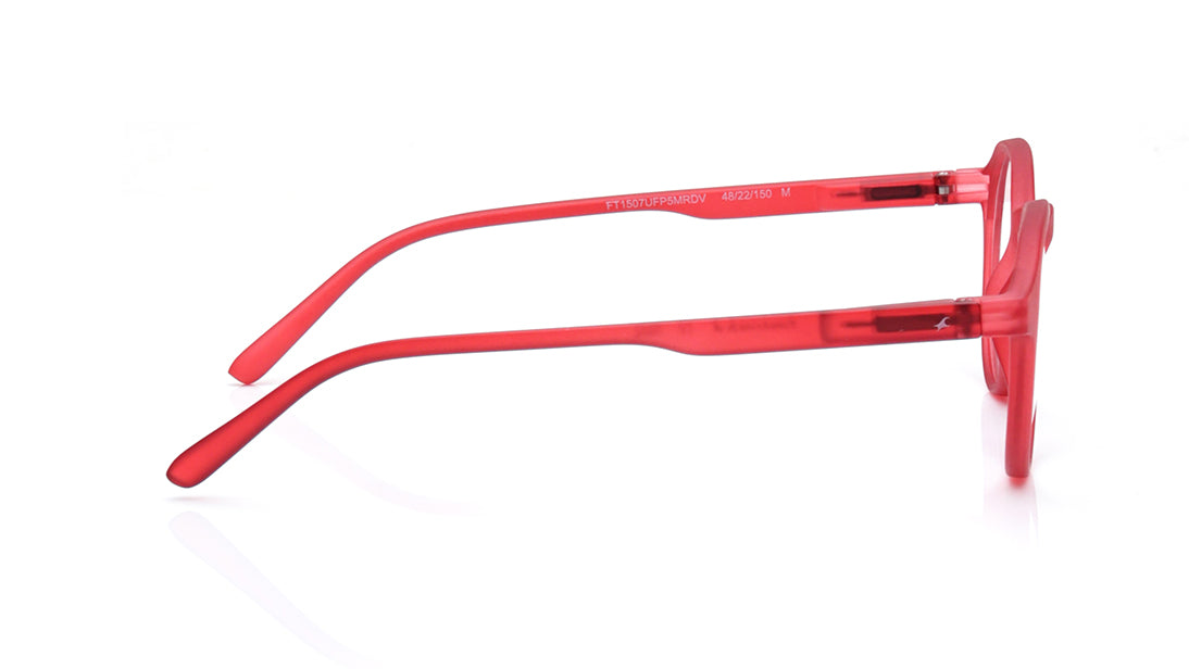 Red Round Rimmed Eyeglasses for Men and Women