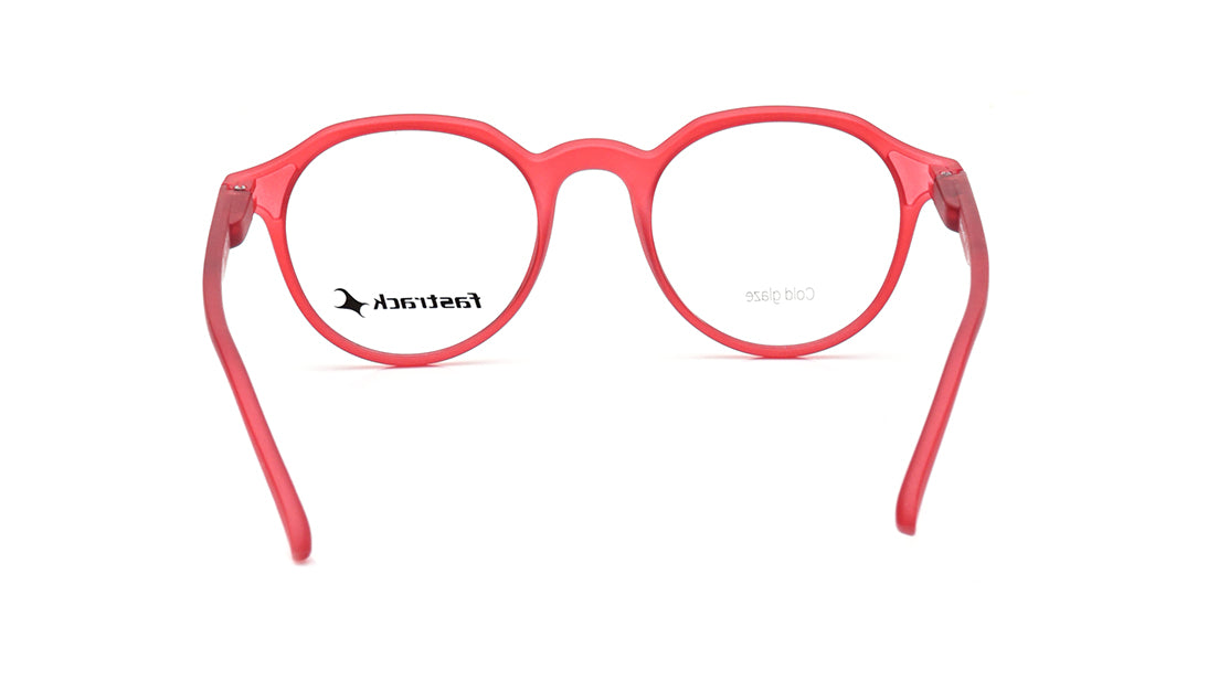 Red Round Rimmed Eyeglasses for Men and Women