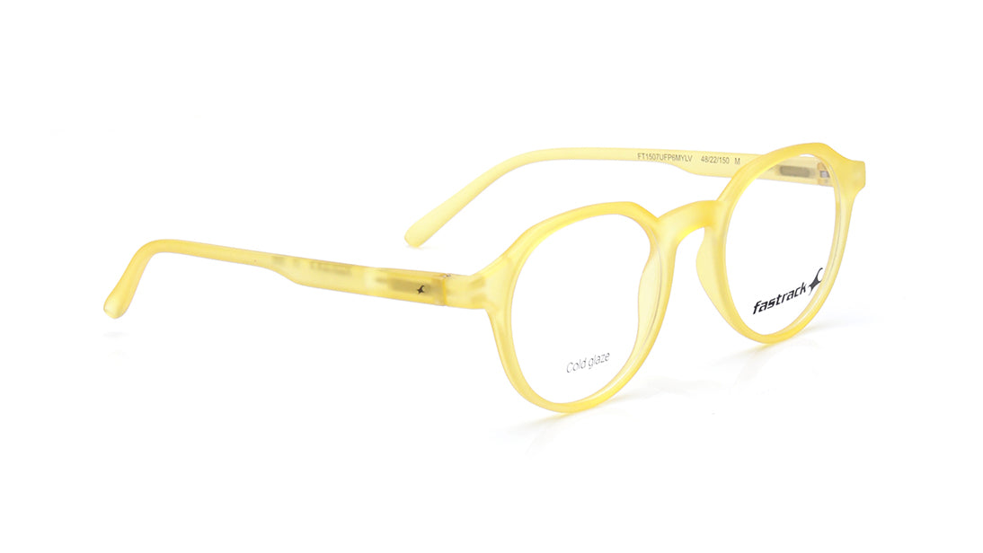 Yellow Round Rimmed Eyeglasses for Men and Women