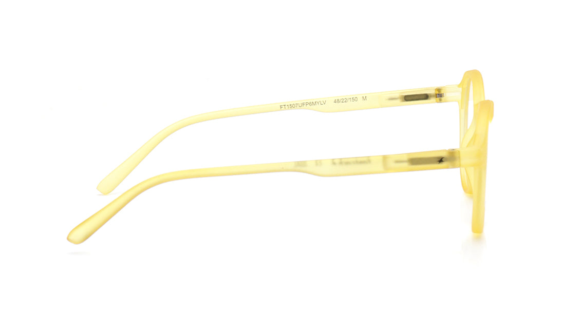 Yellow Round Rimmed Eyeglasses for Men and Women