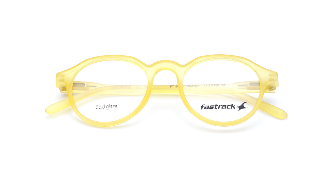 Yellow Round Rimmed Eyeglasses for Men and Women