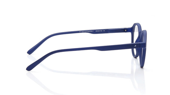Geometric Blue Rimmed Eyeglasses for Men and Women