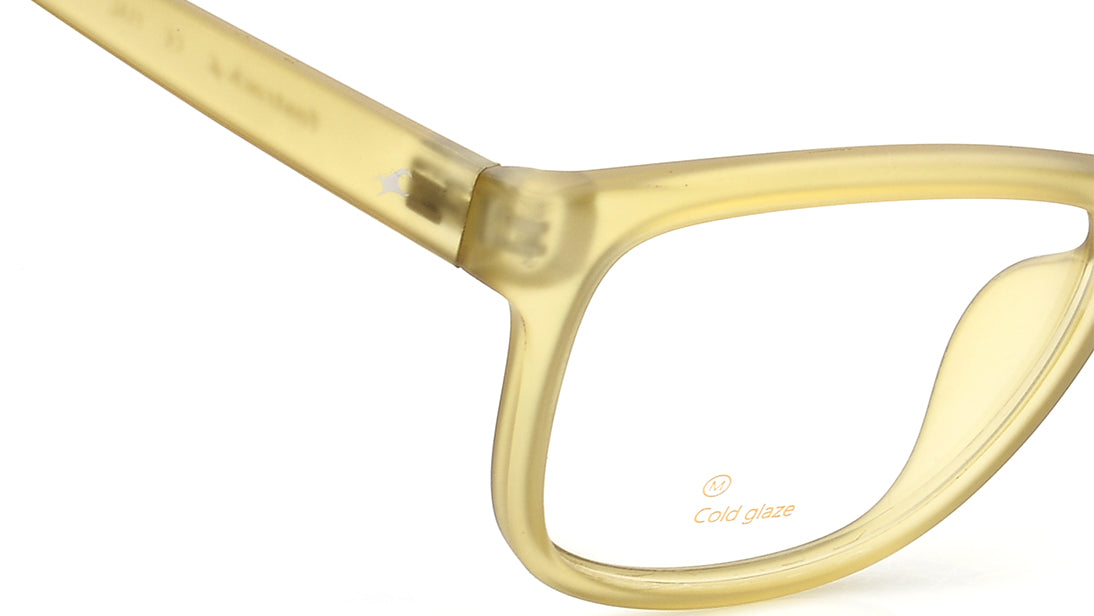 Square Green Rimmed Eyeglasses for Men