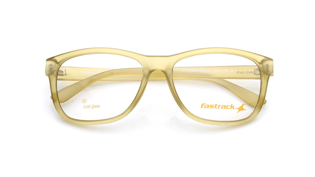 Square Green Rimmed Eyeglasses for Men