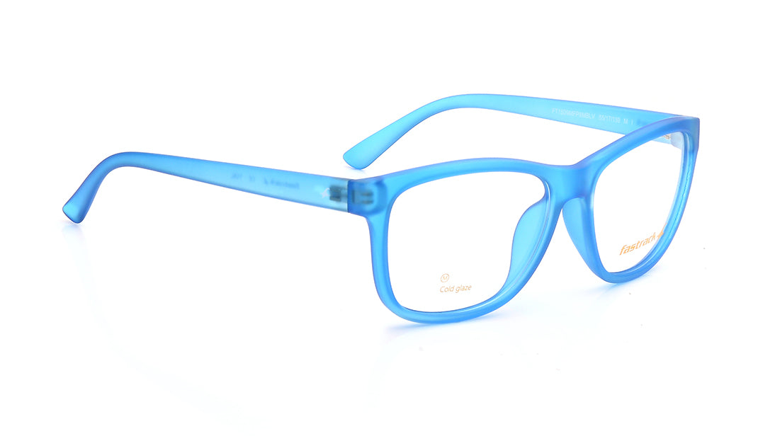 Square Blue Rimmed Eyeglasses for Men