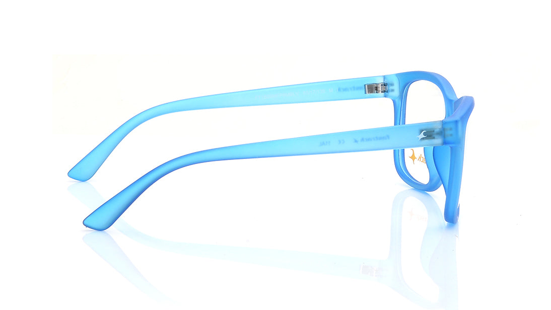 Square Blue Rimmed Eyeglasses for Men