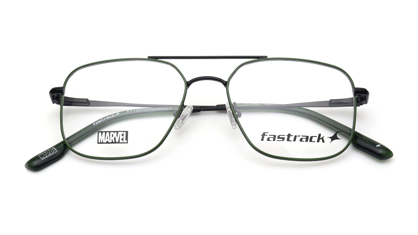 Green Wayfarer Eyeglasses for Men and Women - Wolverine Collection