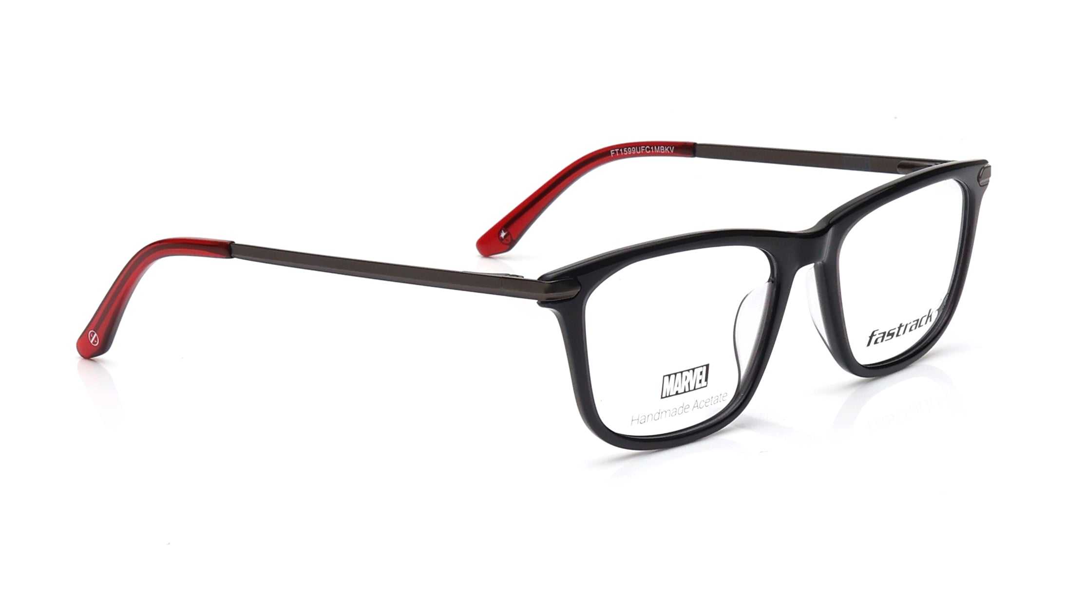 Black Wayfarer Eyeglasses for Men and Women - Deadpool Collection