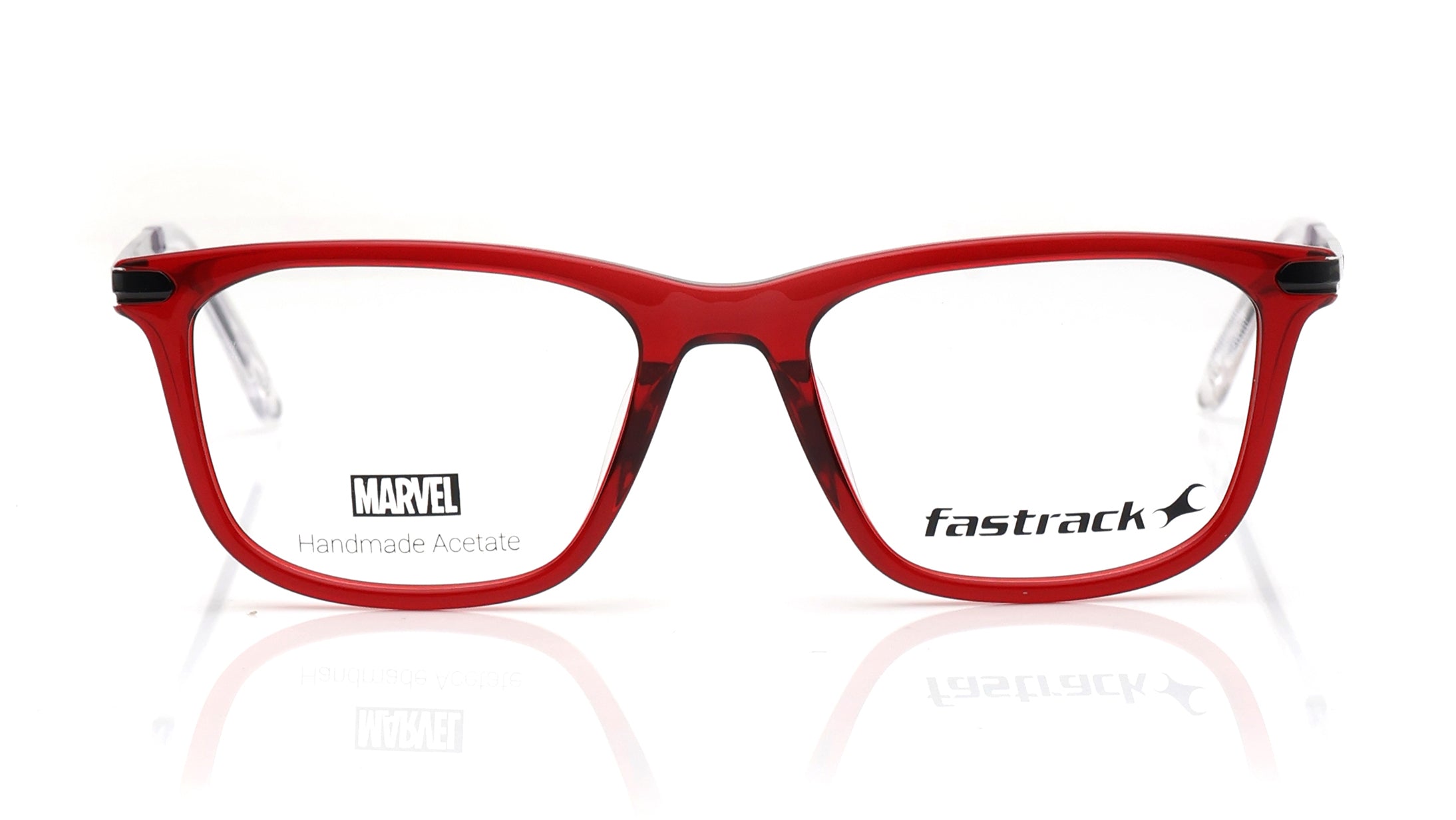 Red Wayfarer Eyeglasses for Men and Women - Deadpool Collection