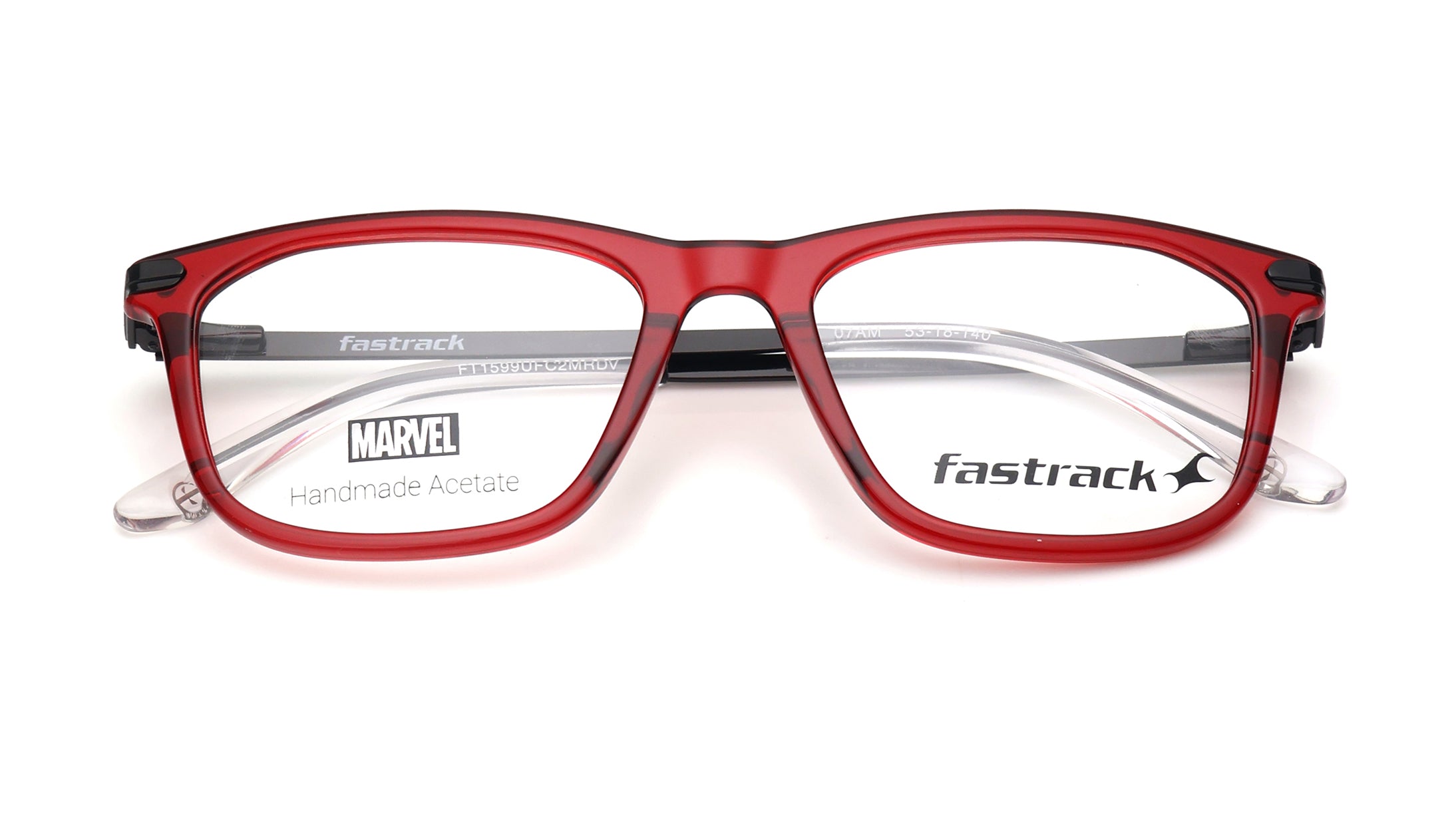 Red Wayfarer Eyeglasses for Men and Women - Deadpool Collection