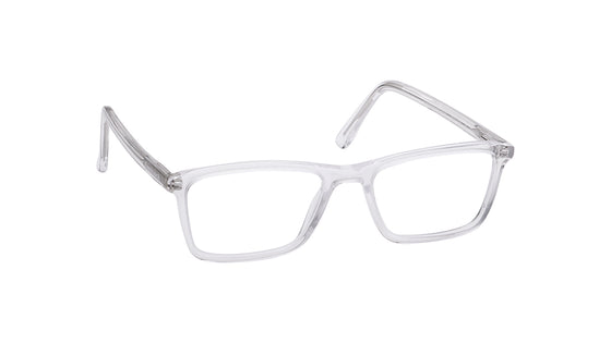 Crystal Rectangle Rimmed Kids Eyeglasses (FZ1206MFP2SWHV|49)