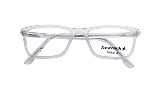 Crystal Rectangle Rimmed Kids Eyeglasses (FZ1206MFP2SWHV|49)