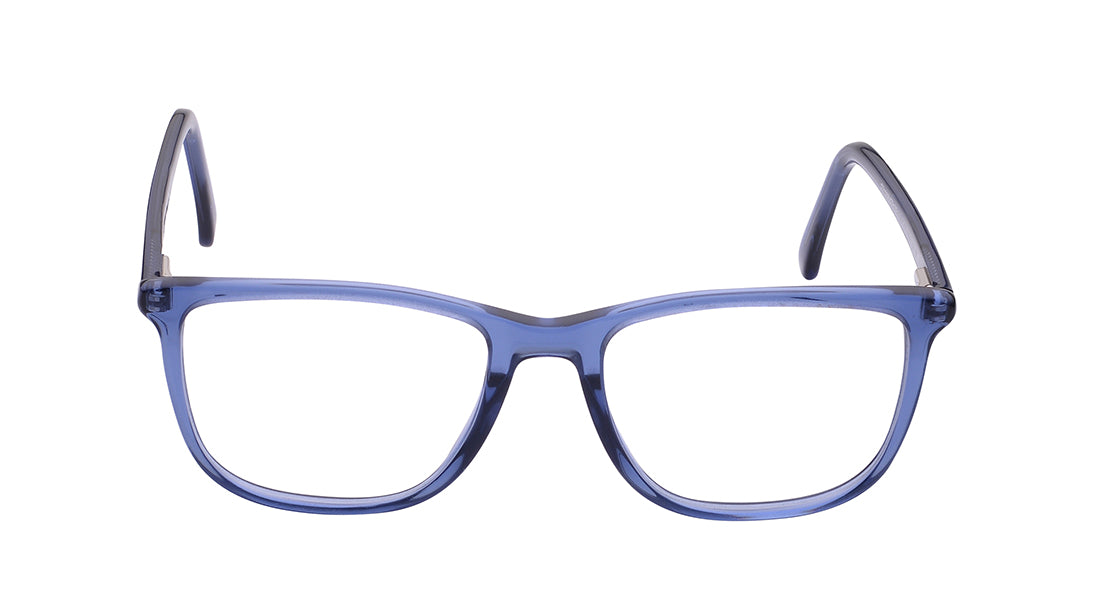 Blue Wayfarer Rimmed Kids Eyeglasses (FZ1208MFP1SBUV|49)