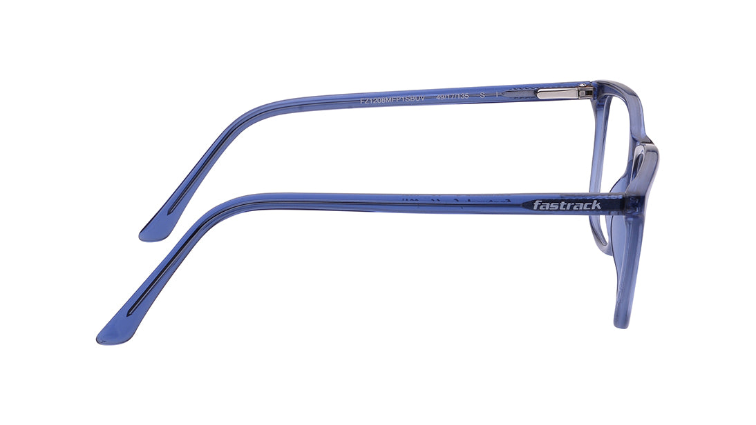 Blue Wayfarer Rimmed Kids Eyeglasses (FZ1208MFP1SBUV|49)