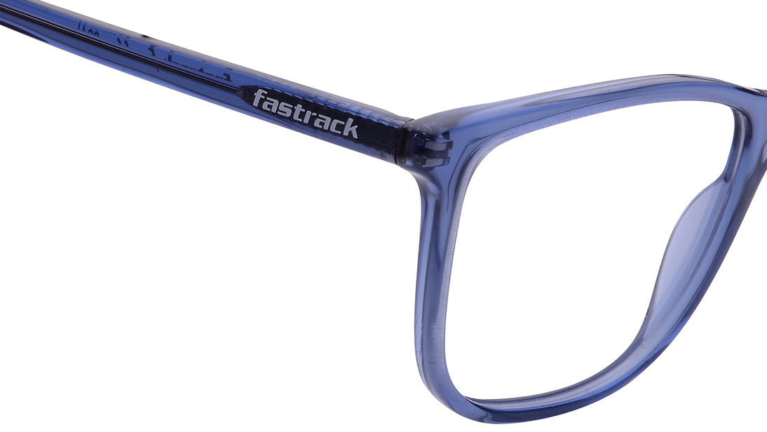 Blue Wayfarer Rimmed Kids Eyeglasses (FZ1208MFP1SBUV|49)