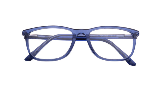Blue Wayfarer Rimmed Kids Eyeglasses (FZ1208MFP1SBUV|49)