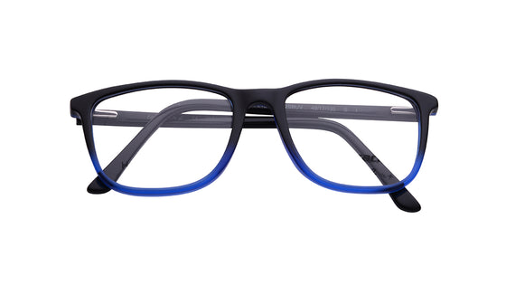 Black  Wayfarer Rimmed Kids Eyeglasses (FZ1208MFP2SBUV|49)