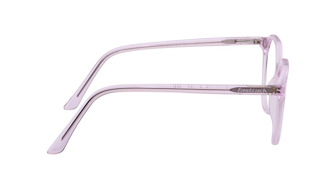Pink Geometry Rimmed Kids Eyeglasses (FZ1210MFP2SPKV|49)