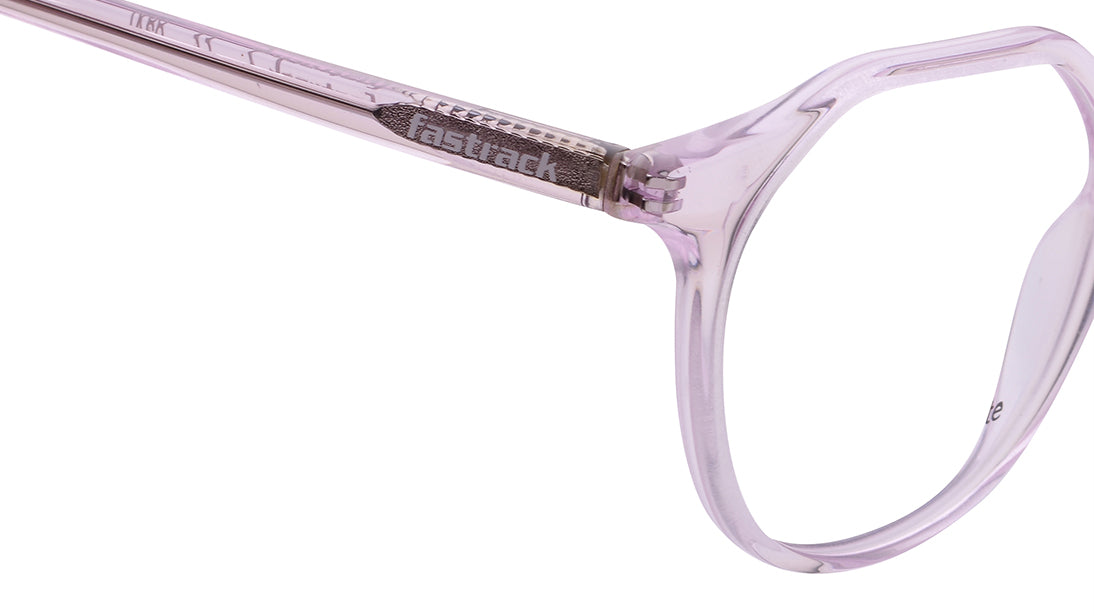 Pink Geometry Rimmed Kids Eyeglasses (FZ1210MFP2SPKV|49)