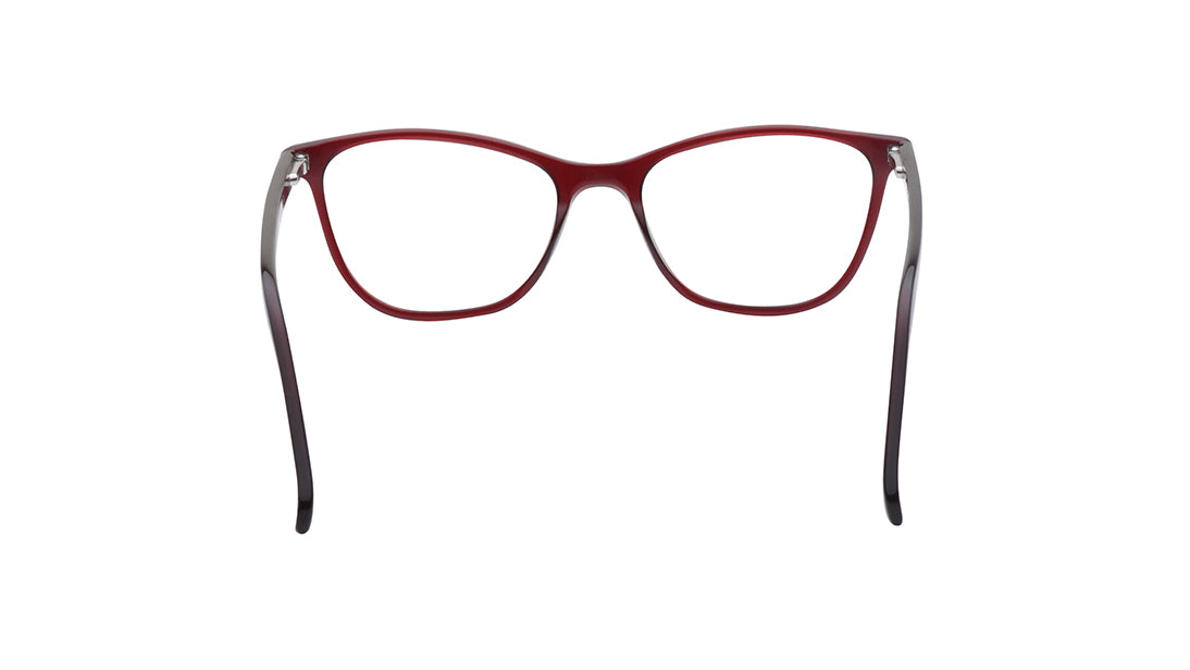 Burgundy Butterfly Rimmed Kids Eyeglasses (FZ1211FFP2SBGV|49)