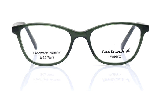Green CatEye Rimmed Eyeglasses for Kids
