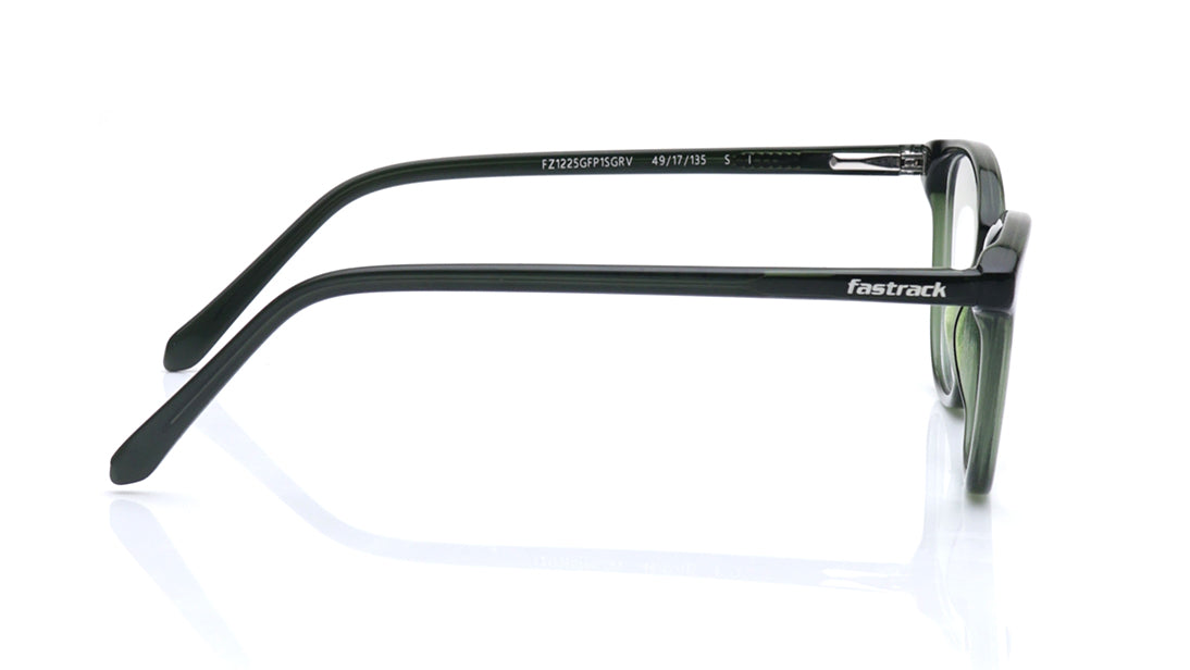 Green CatEye Rimmed Eyeglasses for Kids