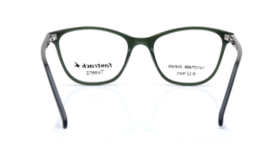 Green CatEye Rimmed Eyeglasses for Kids